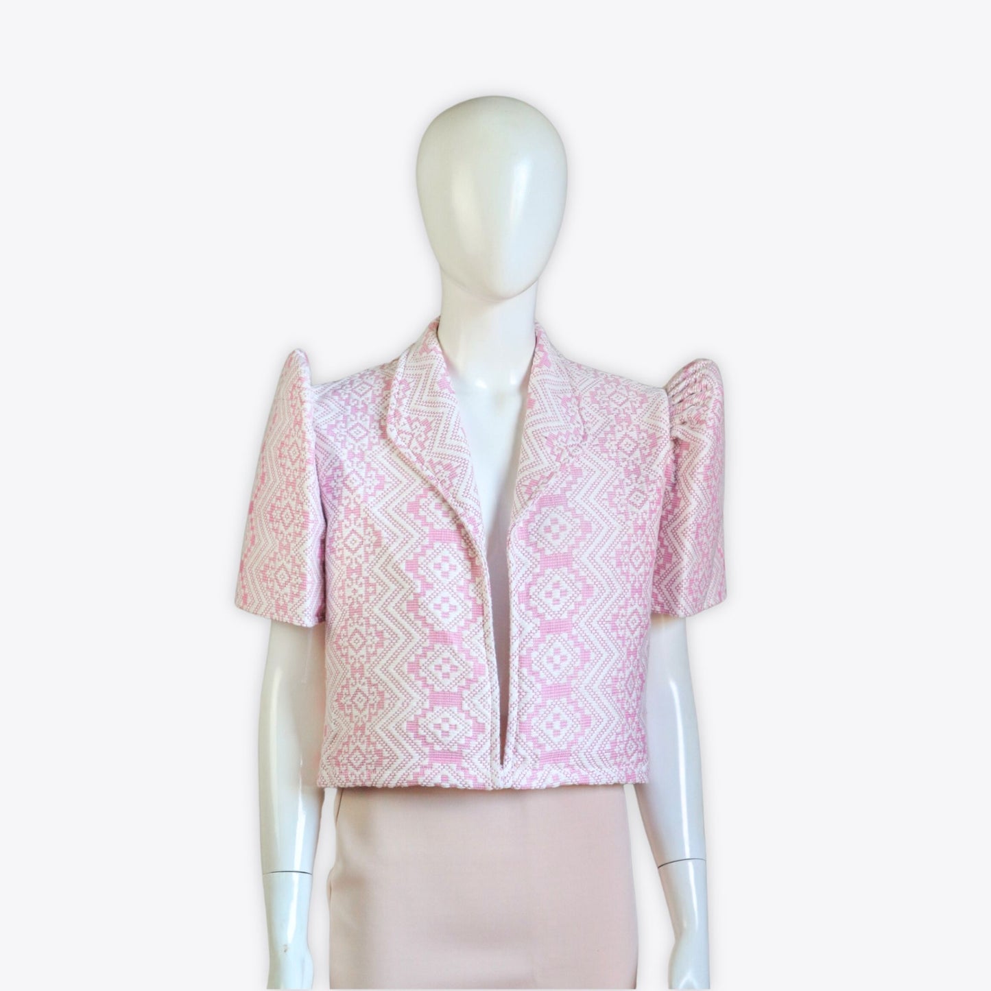 Filipiniana Inabel Bolero (Pink)